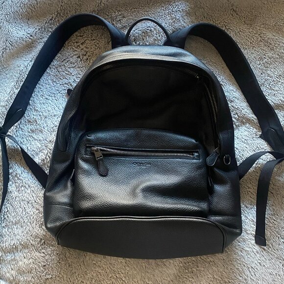 Coach West Leather Backpack (Not even used once). - Picture 1 of 7